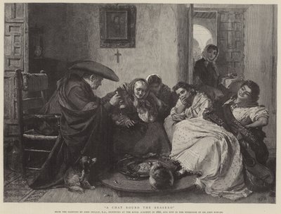 A Chat round the Brasero by John Phillip